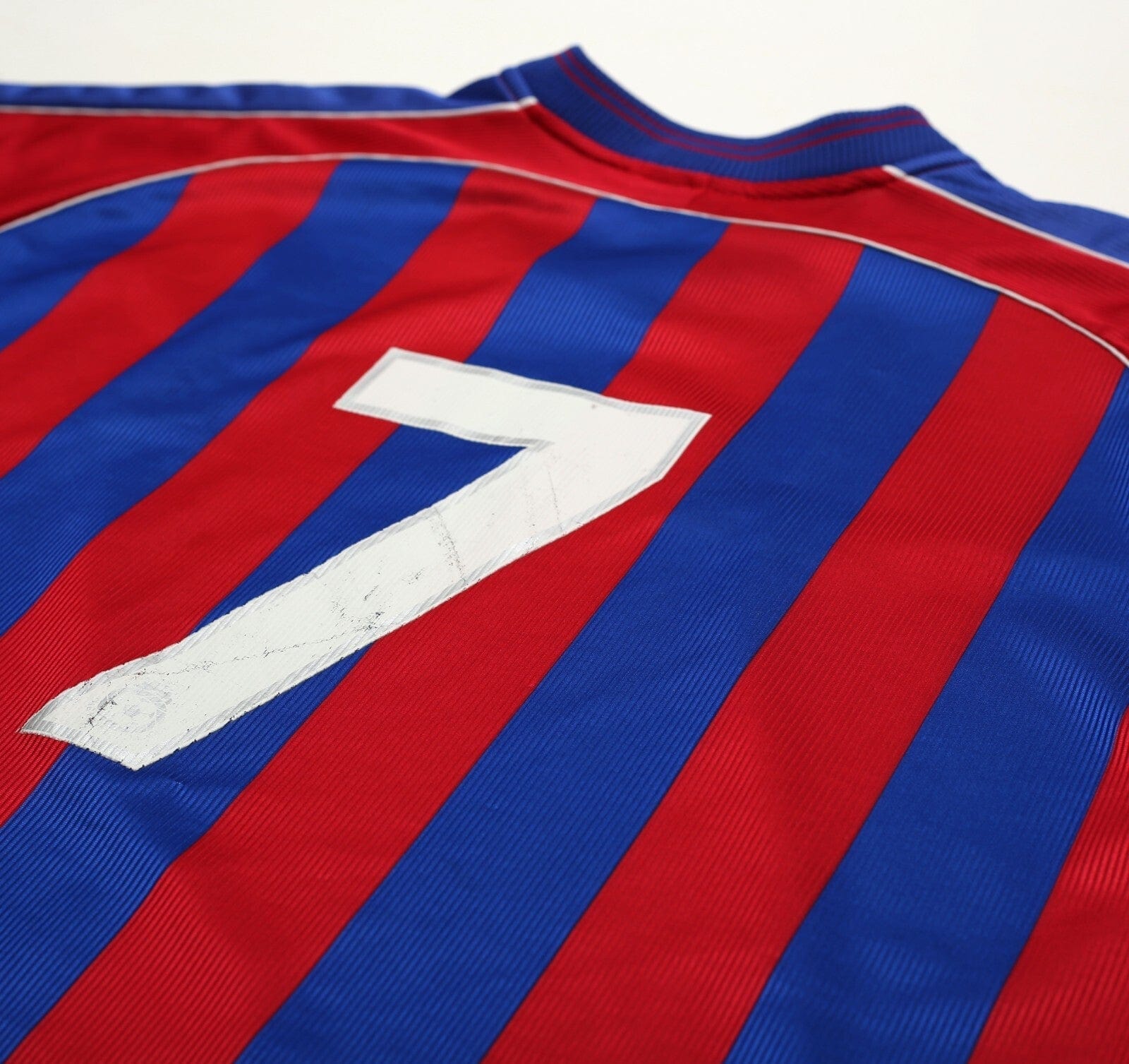 1999/00 CRYSTAL PALACE #7 Vintage TFG Sports Home Football Shirt (XXL)