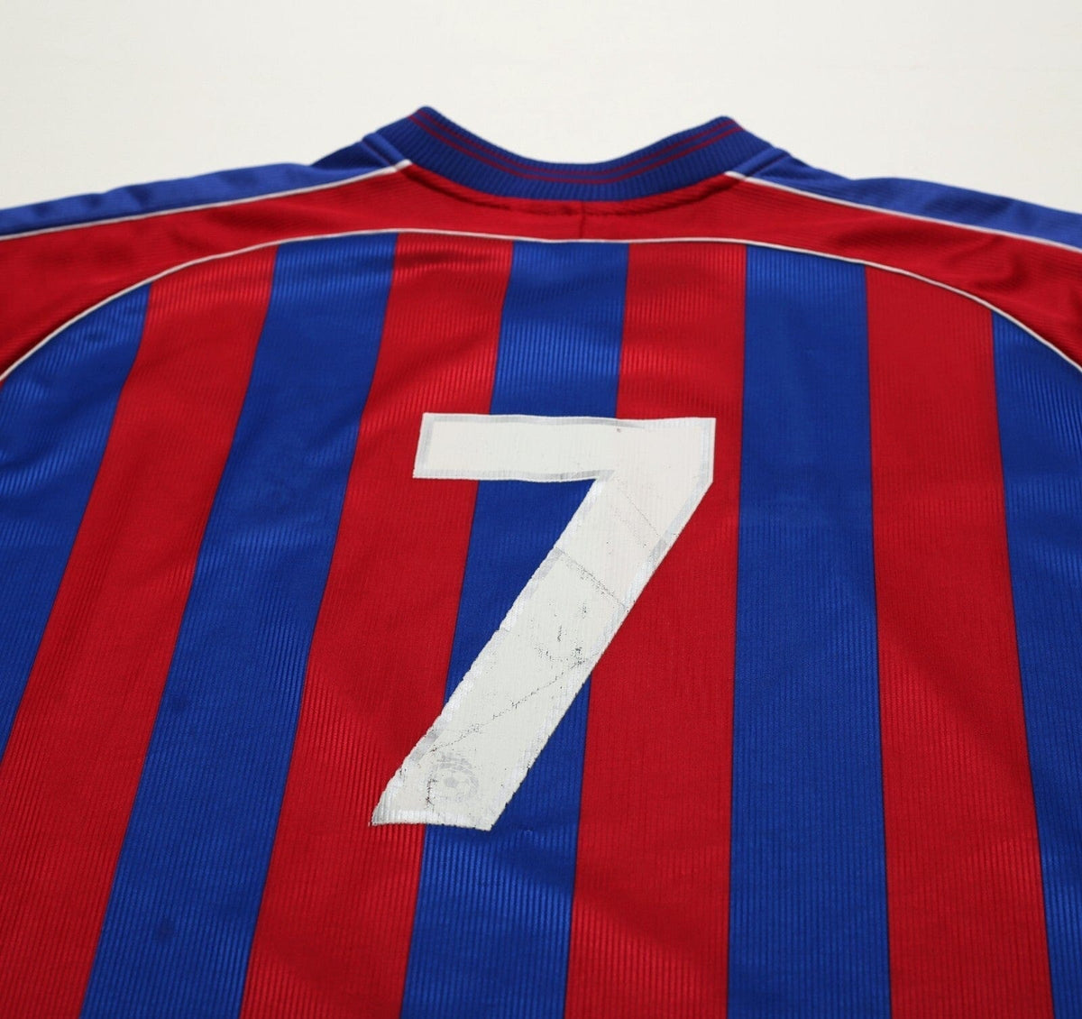 1999/00 CRYSTAL PALACE #7 Vintage TFG Sports Home Football Shirt (XXL)