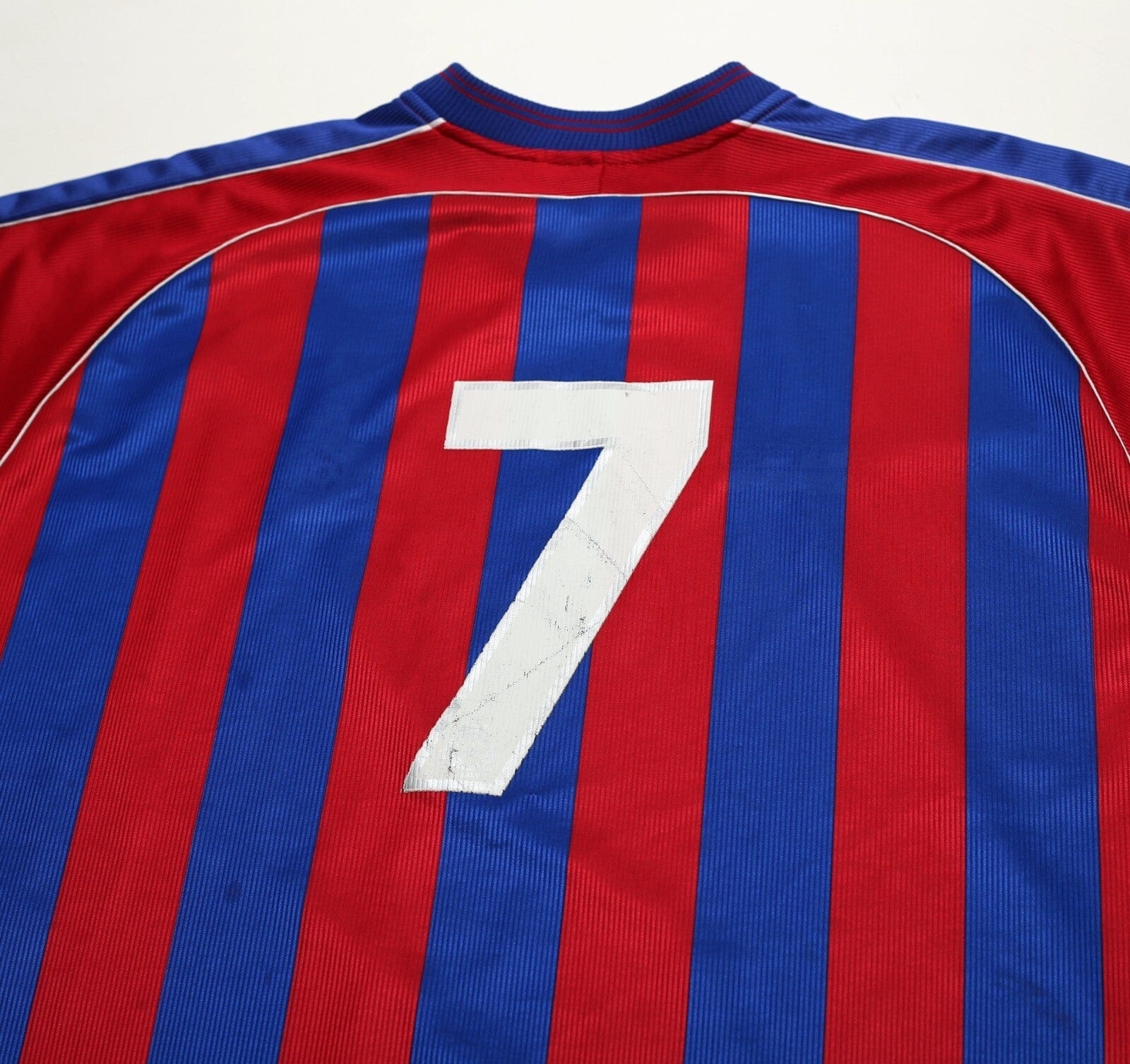 1999/00 CRYSTAL PALACE #7 Vintage TFG Sports Home Football Shirt (XXL)