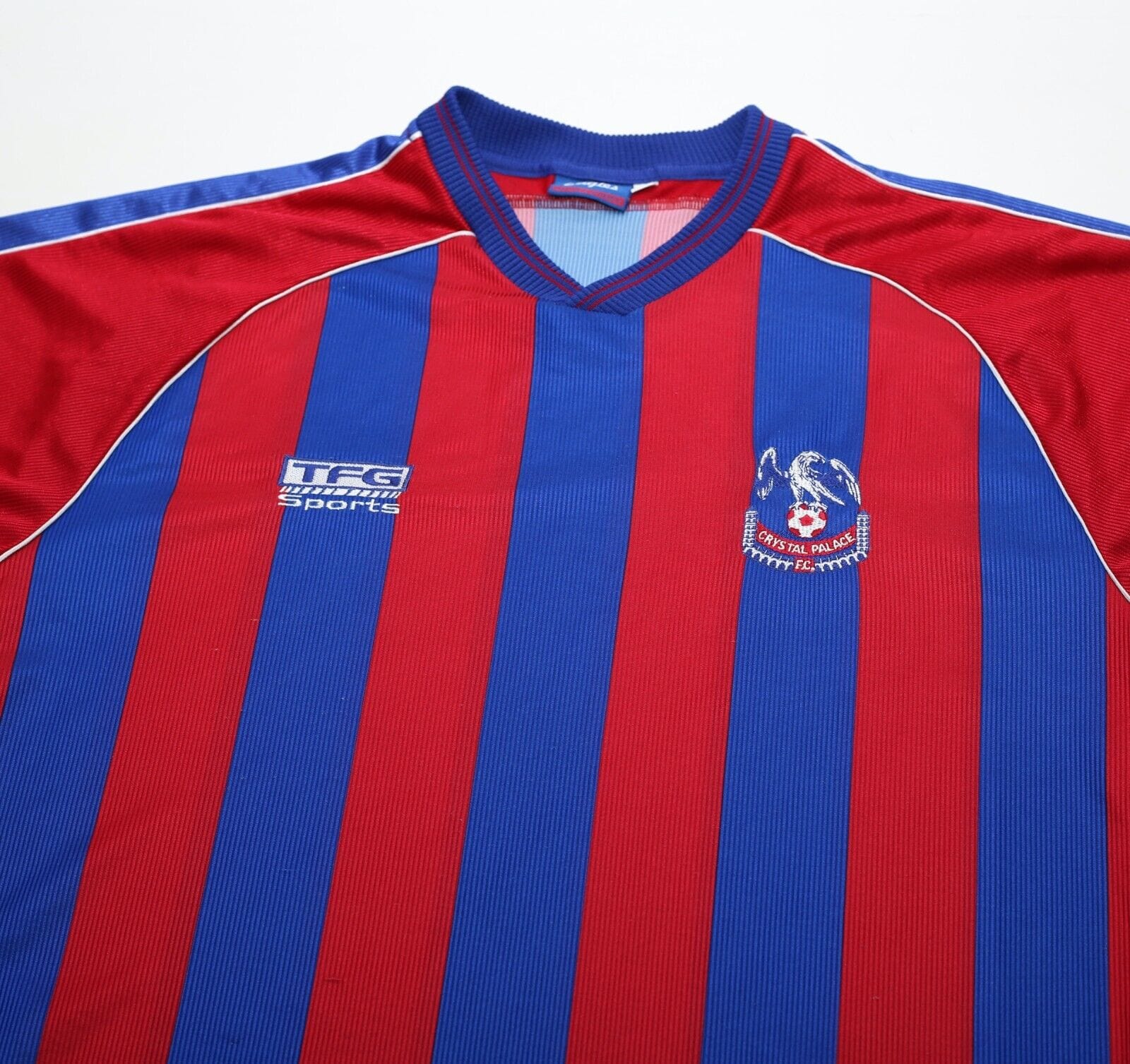 1999/00 CRYSTAL PALACE Vintage TFG Sports Home Football Shirt (L)