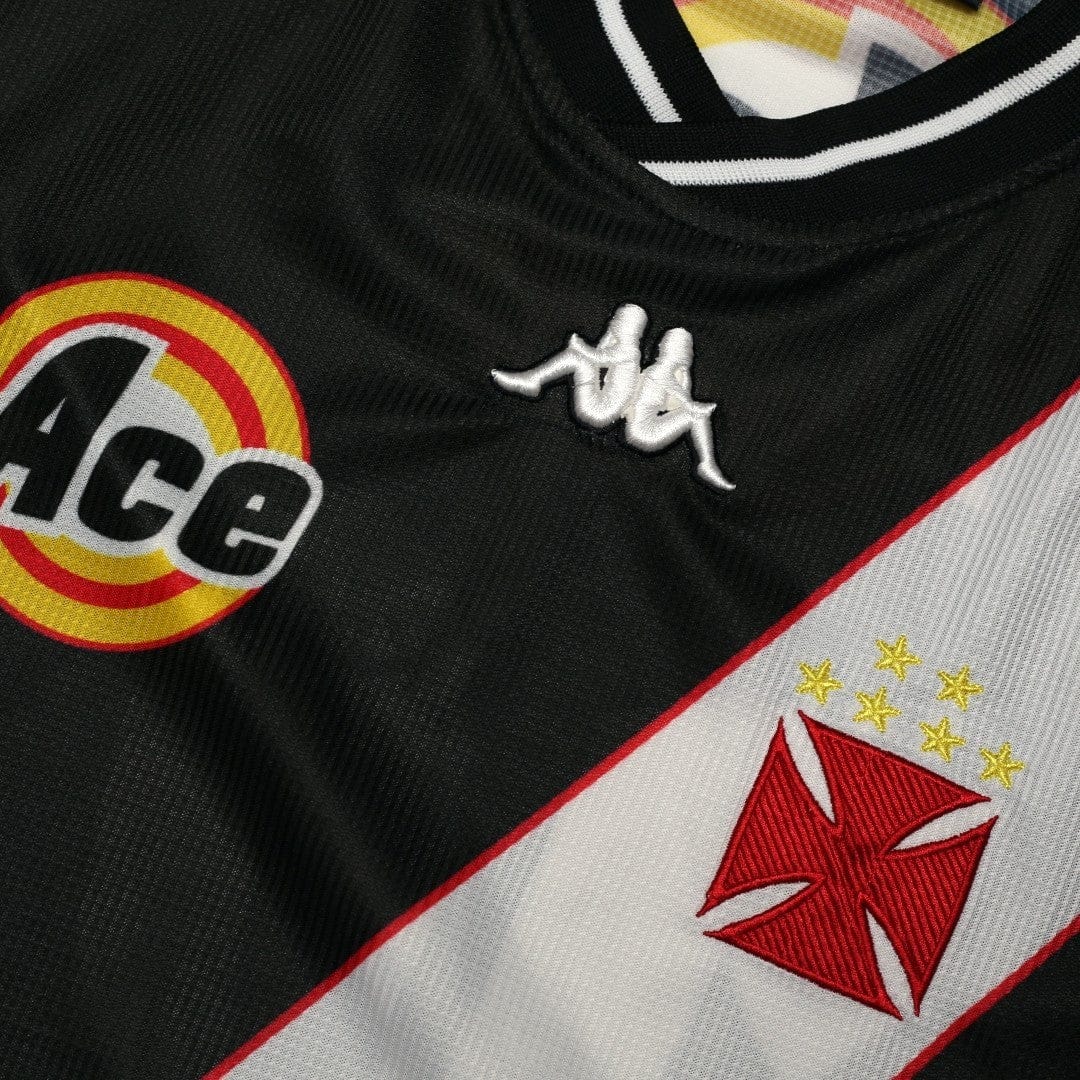 1999/00 Edmundo #10 Vasco da Gama Vintage Kappa Home Football Shirt (M)