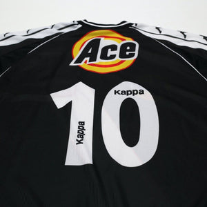 1999/00 Edmundo #10 Vasco da Gama Vintage Kappa Home Football Shirt (M)