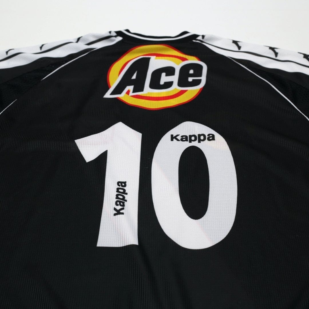 1999/00 Edmundo #10 Vasco da Gama Vintage Kappa Home Football Shirt (M)