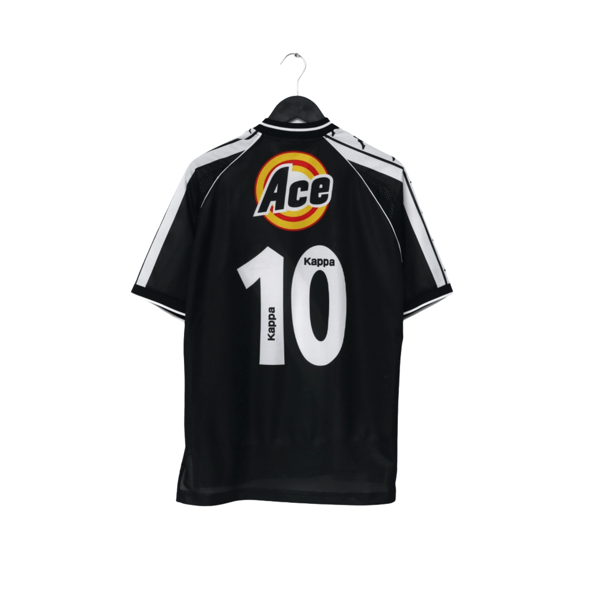 1999/00 Edmundo #10 Vasco da Gama Vintage Kappa Home Football Shirt (M)