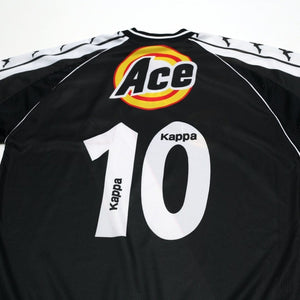 1999/00 Edmundo #10 Vasco da Gama Vintage Kappa Home Football Shirt (M)