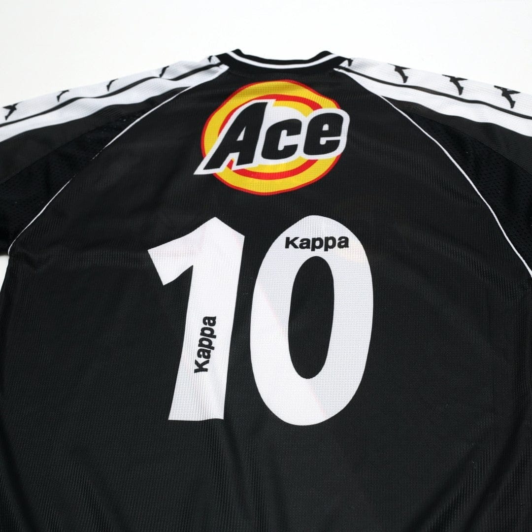 1999/00 Edmundo #10 Vasco da Gama Vintage Kappa Home Football Shirt (M)
