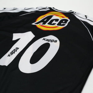 1999/00 Edmundo #10 Vasco da Gama Vintage Kappa Home Football Shirt (M)