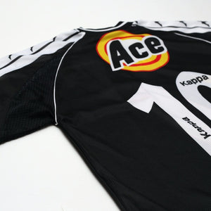 1999/00 Edmundo #10 Vasco da Gama Vintage Kappa Home Football Shirt (M)