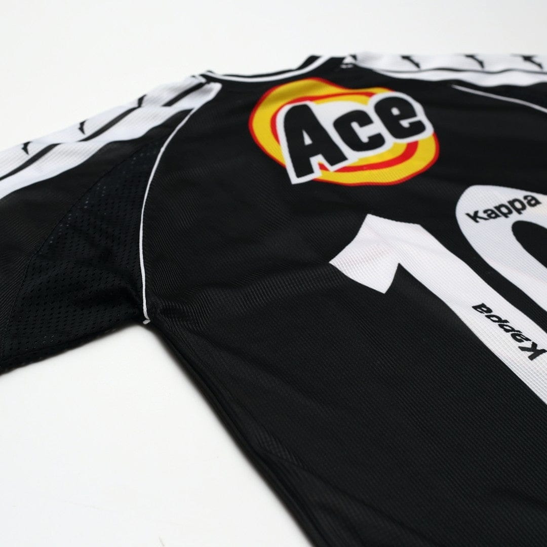 1999/00 Edmundo #10 Vasco da Gama Vintage Kappa Home Football Shirt (M)