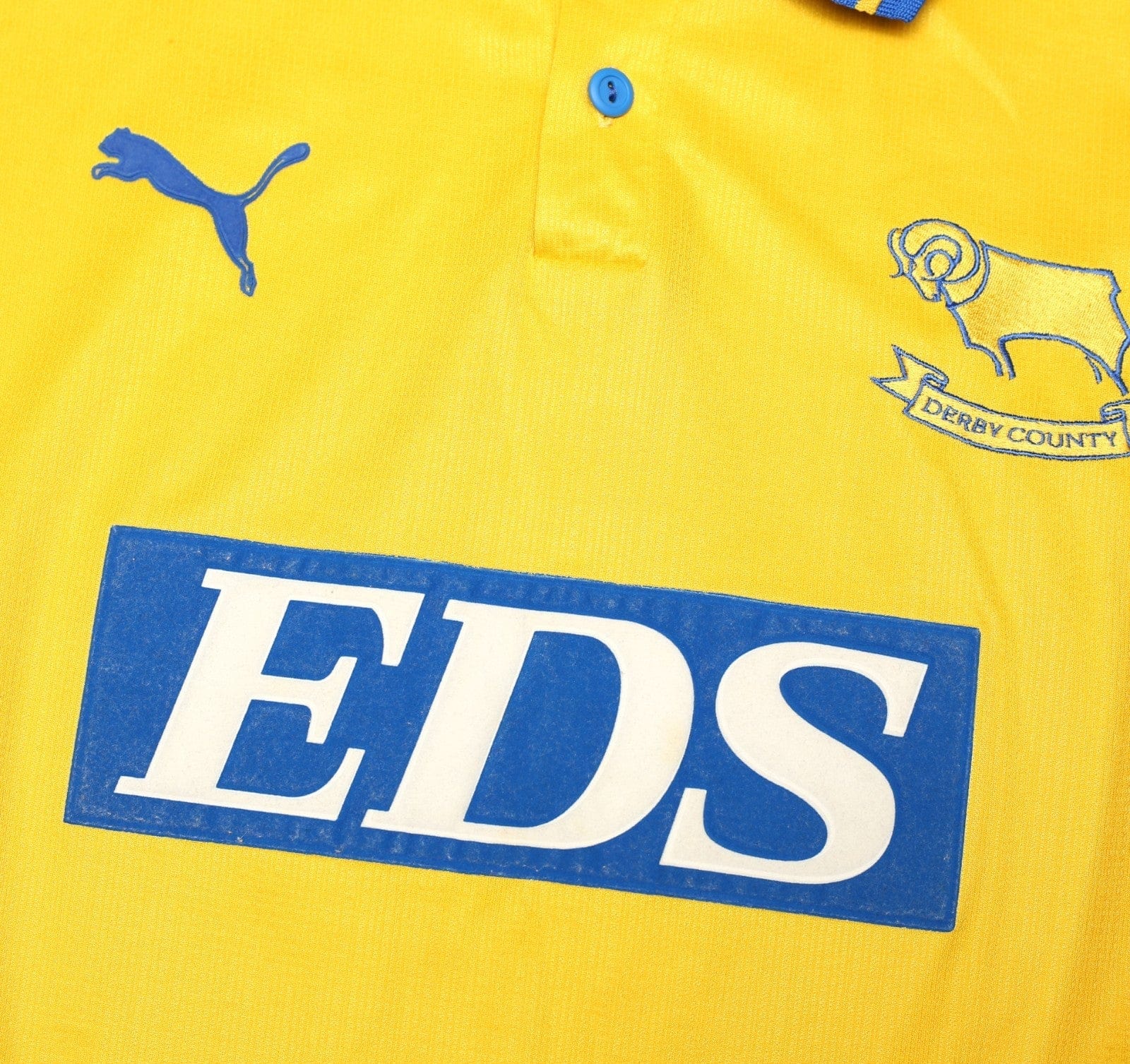 1999/00 ERANIO #29 Derby County Vintage PUMA Away Football Shirt (XXL)