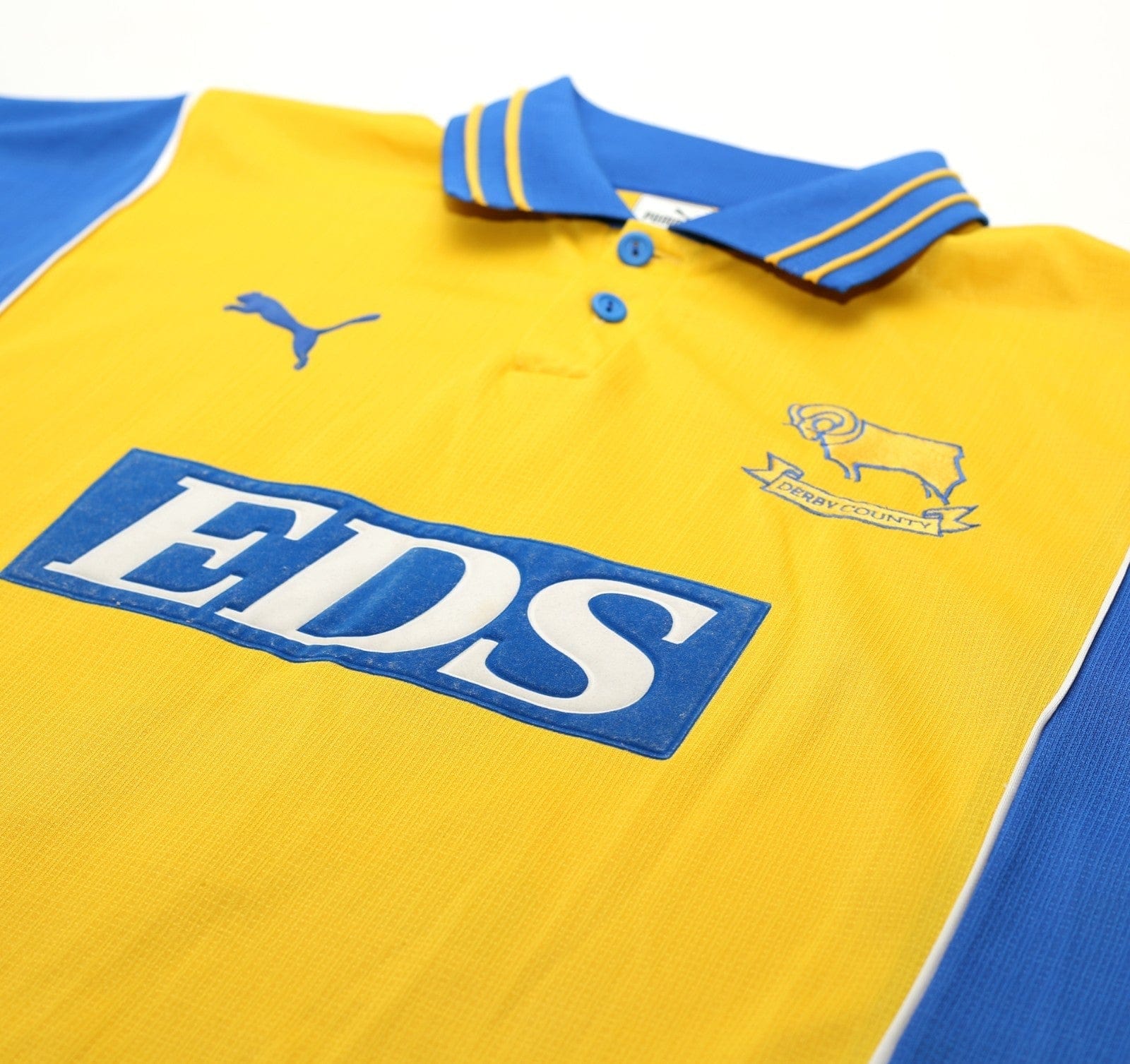 1999/00 ERANIO #29 Derby County Vintage PUMA Away Football Shirt (XXL)