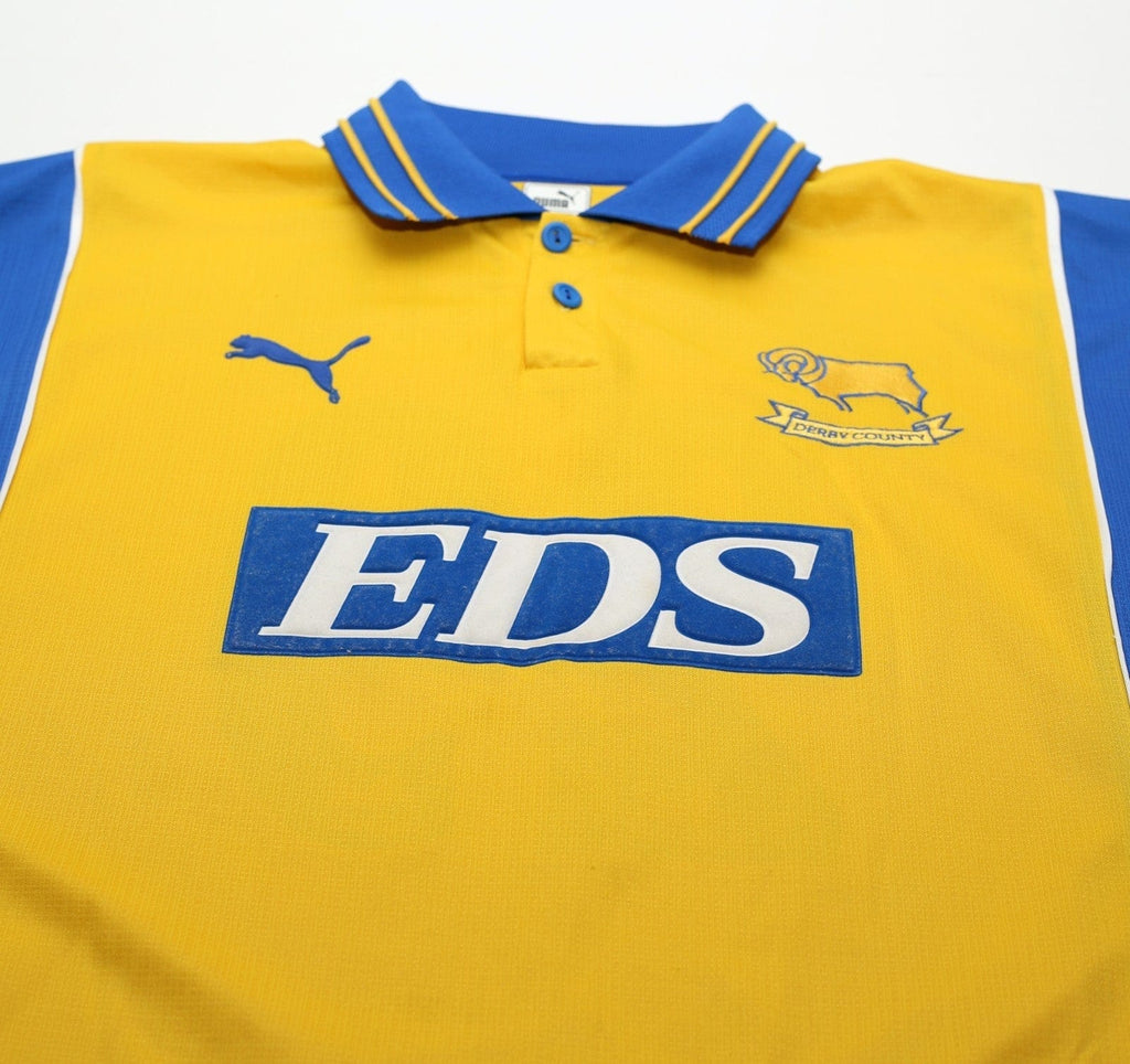 1999/00 ERANIO #29 Derby County Vintage PUMA Away Football Shirt (XXL)