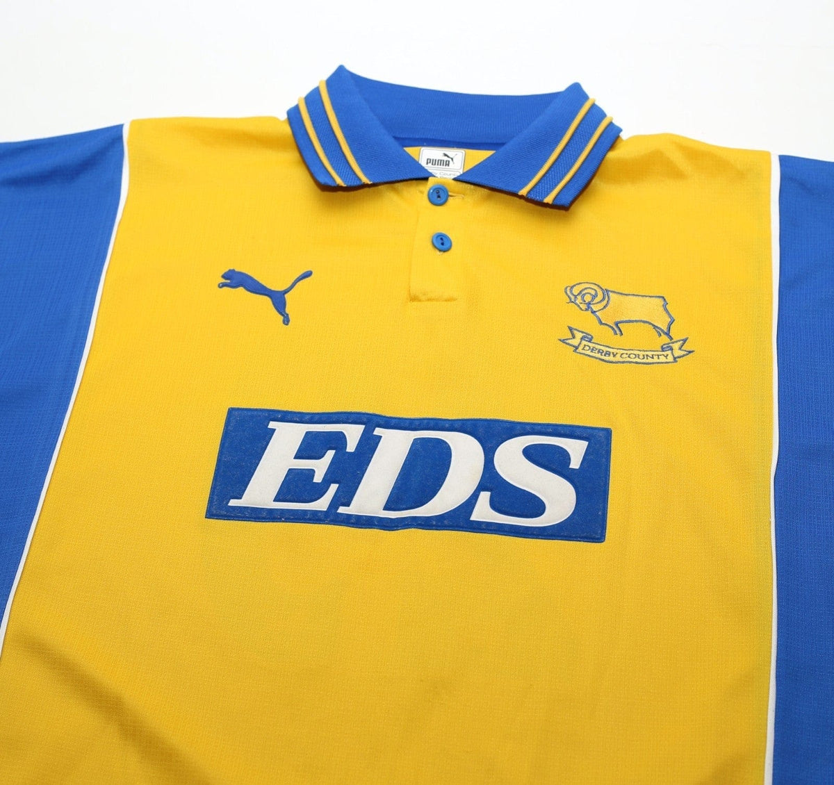1999/00 ERANIO #29 Derby County Vintage PUMA Away Football Shirt (XXL)