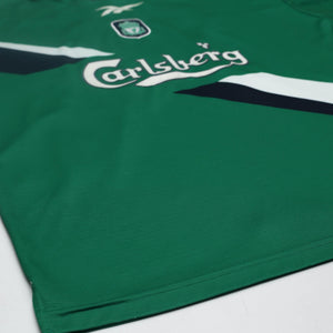 1999/00 Gerrard #28 Liverpool Vintage Reebok Away Football Shirt (38/40) M