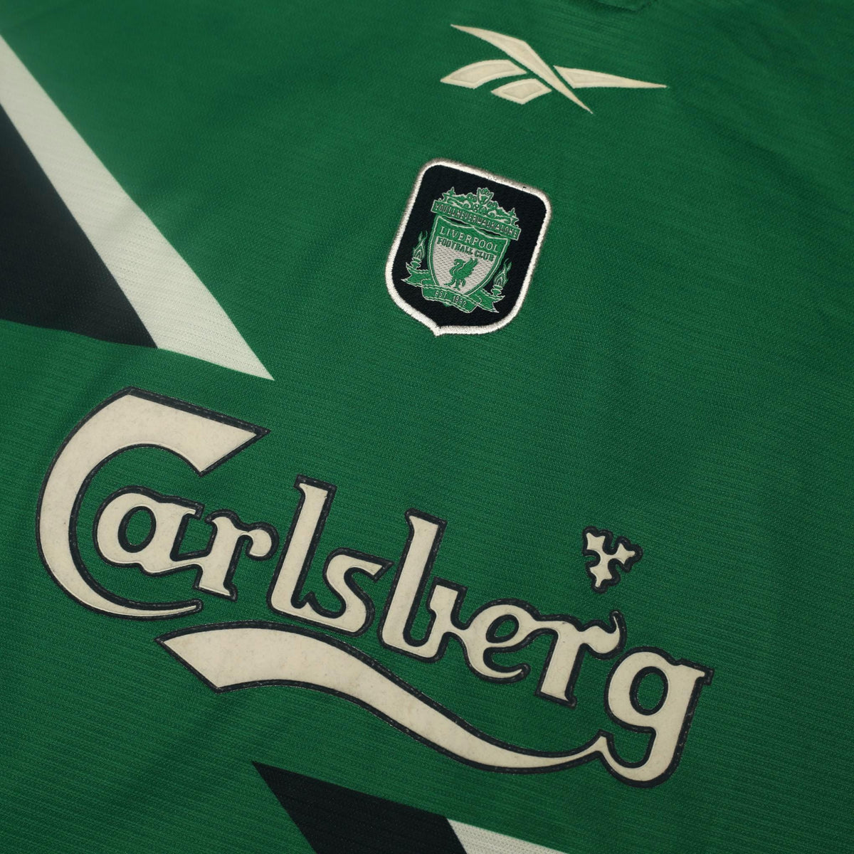 1999/00 Gerrard #28 Liverpool Vintage Reebok Away Football Shirt (38/40) M