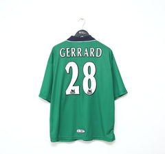 Liverpool high quality 1999-2000 Gerrard 28 Classic Football Jersey Size XL