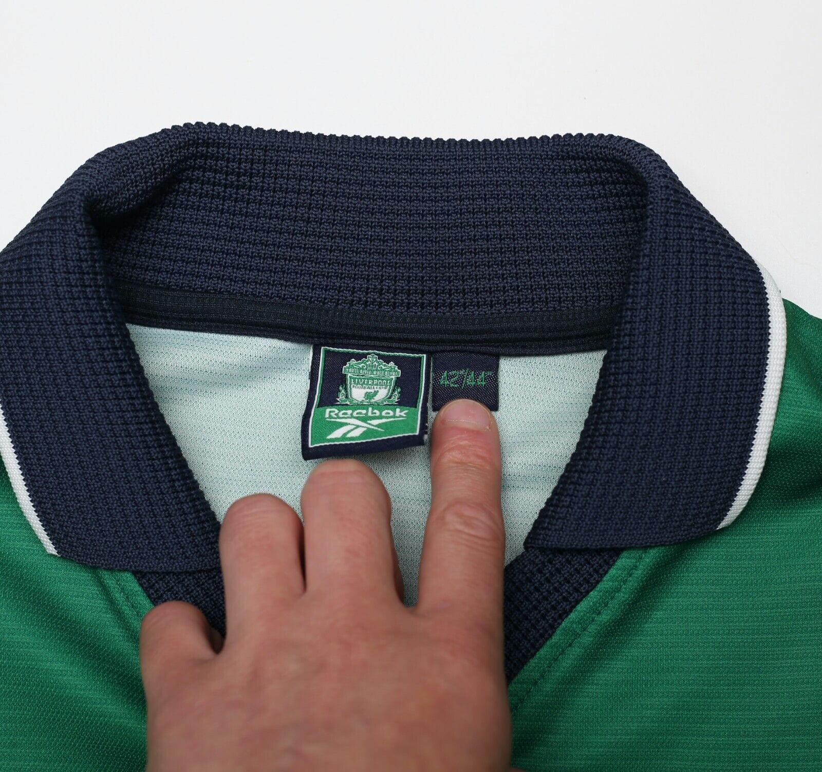 1999/00 GERRARD #28 Liverpool Vintage Reebok Away Football Shirt Jersey (L/XL)