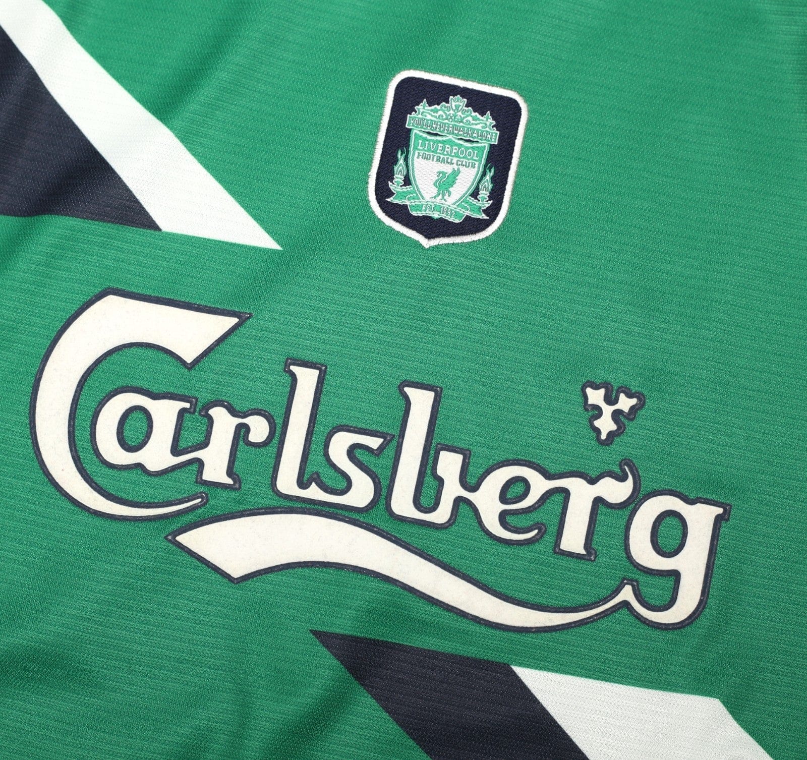 1999/00 GERRARD #28 Liverpool Vintage Reebok Away Football Shirt (M) 38/40