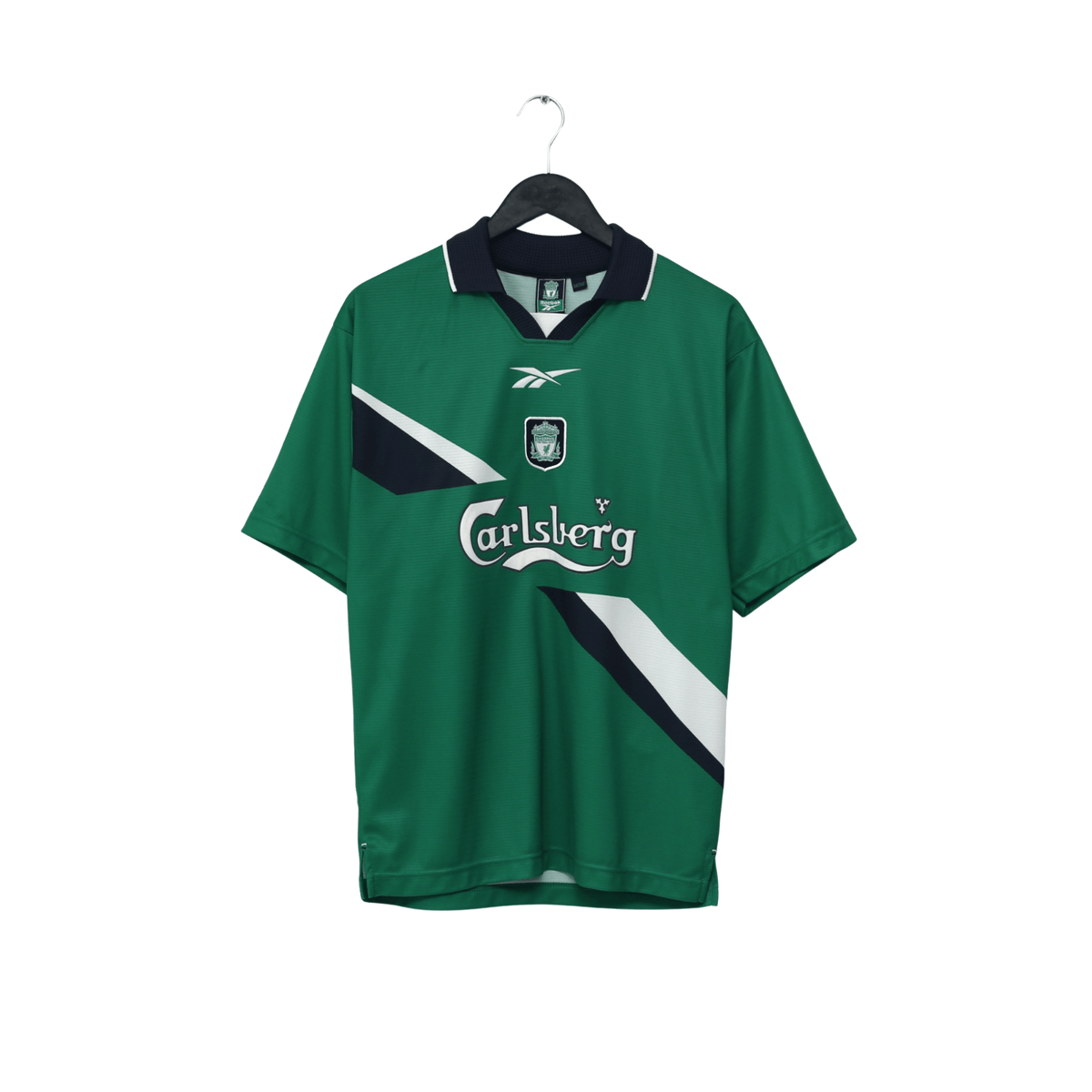 1999/00 Gerrard #28 Liverpool Vintage Reebok Away Football Shirt (S/M) 34/36