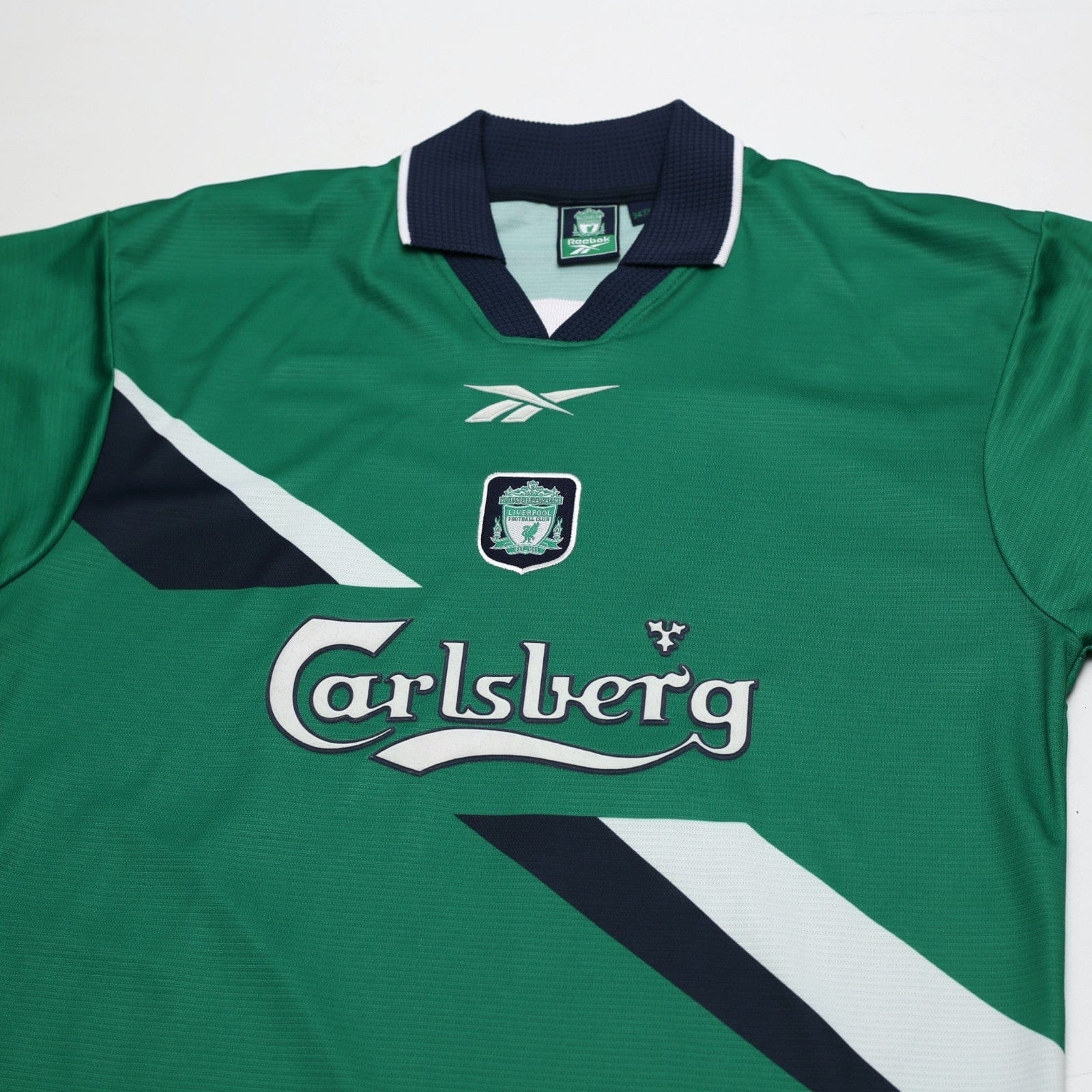 1999/00 Gerrard #28 Liverpool Vintage Reebok Away Football Shirt (S/M) 34/36