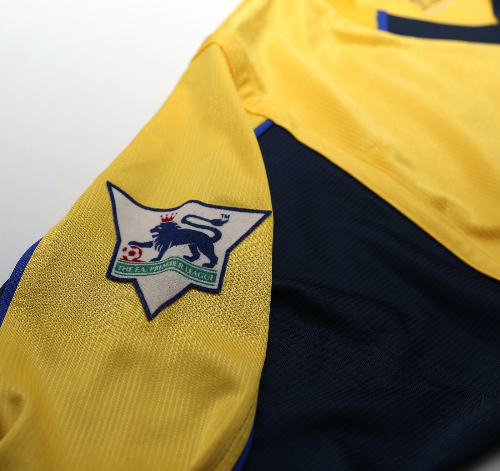 1999/00 HENRY #14 Arsenal Vintage Nike L/S Away Football Shirt (S)