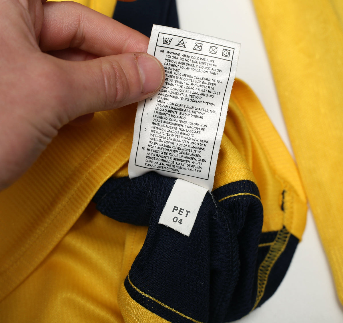 1999/00 HENRY #14 Arsenal Vintage Nike L/S Away Football Shirt (S)