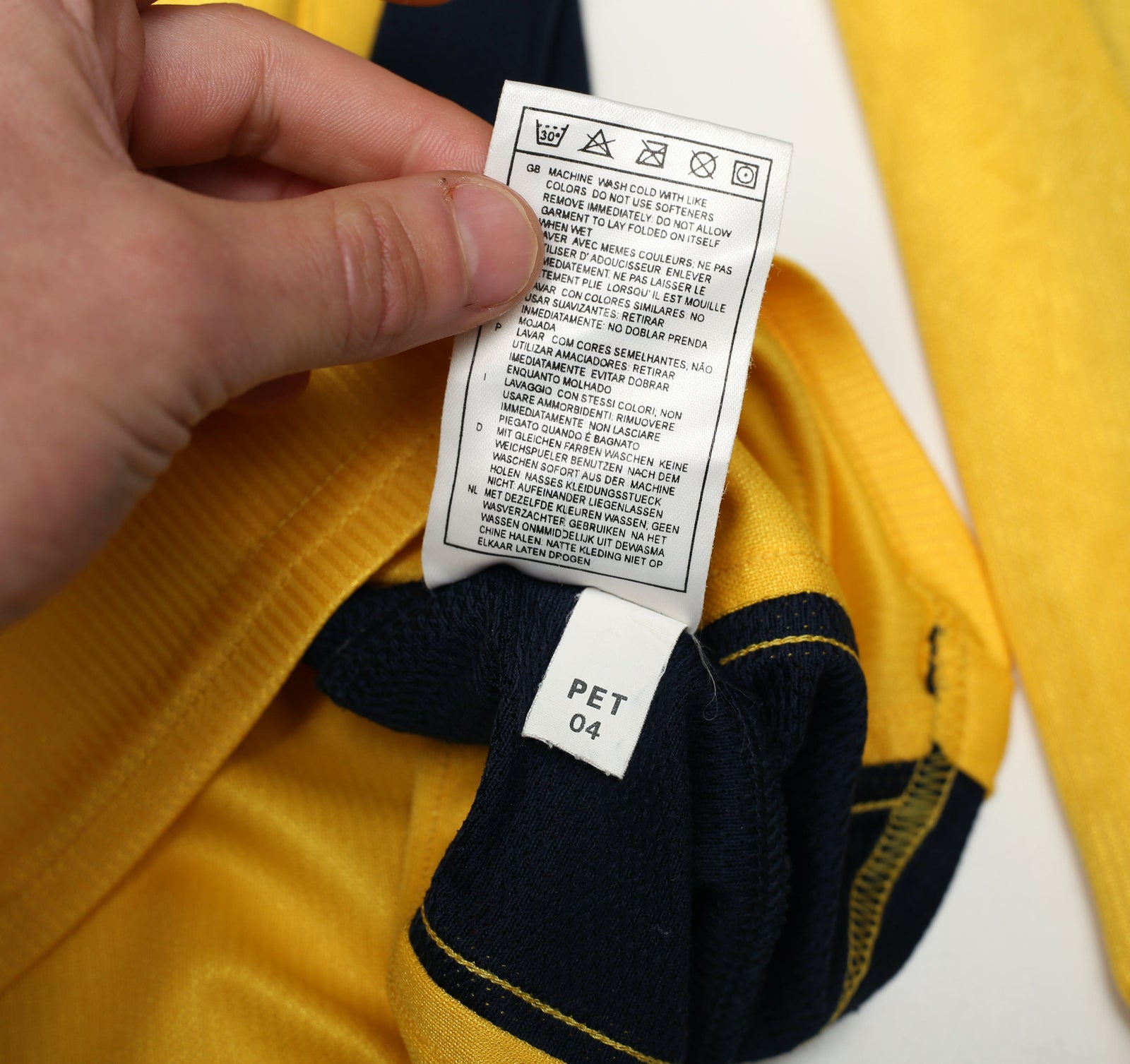 1999/00 HENRY #14 Arsenal Vintage Nike L/S Away Football Shirt (S)