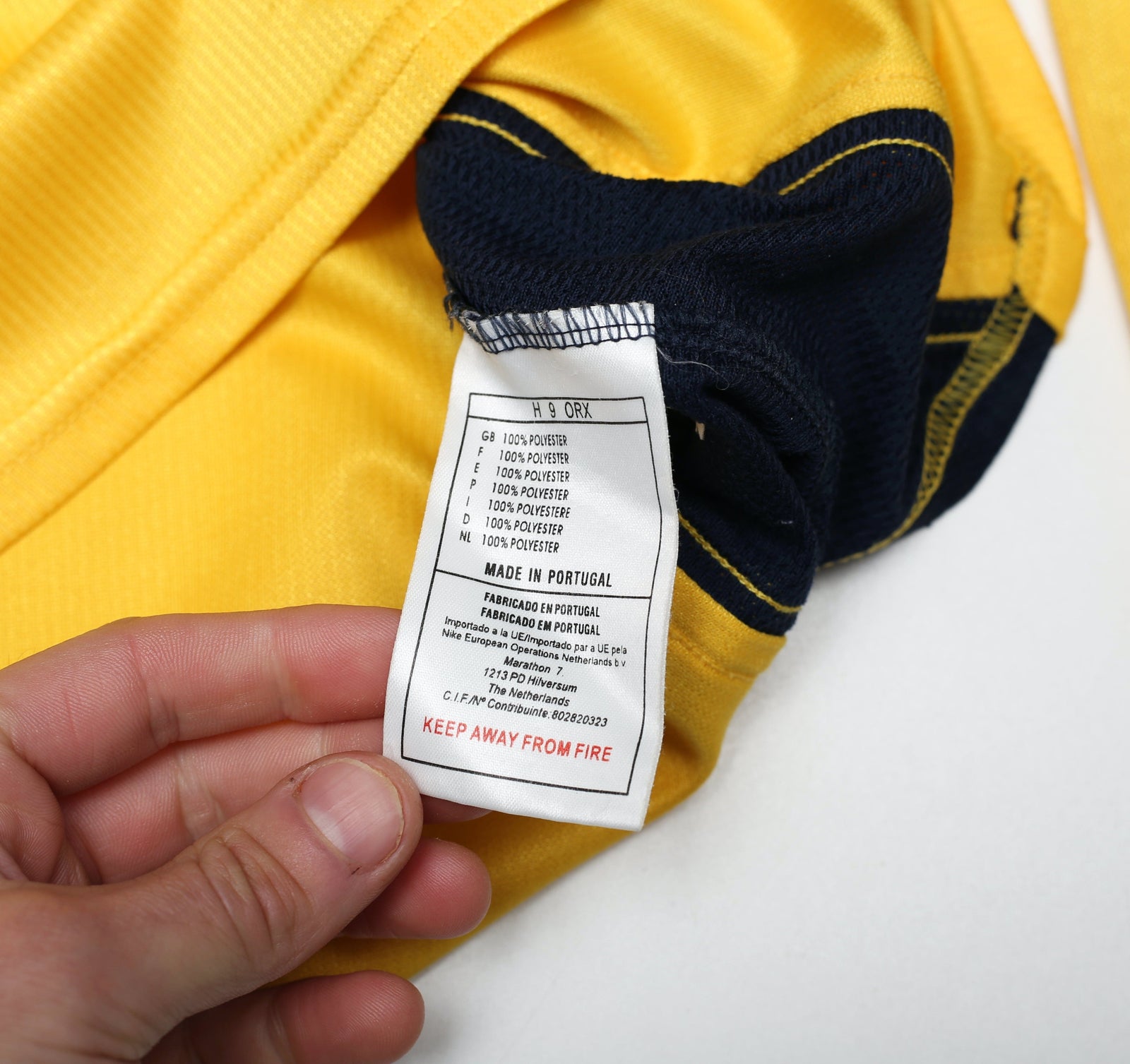 1999/00 HENRY #14 Arsenal Vintage Nike L/S Away Football Shirt (S)