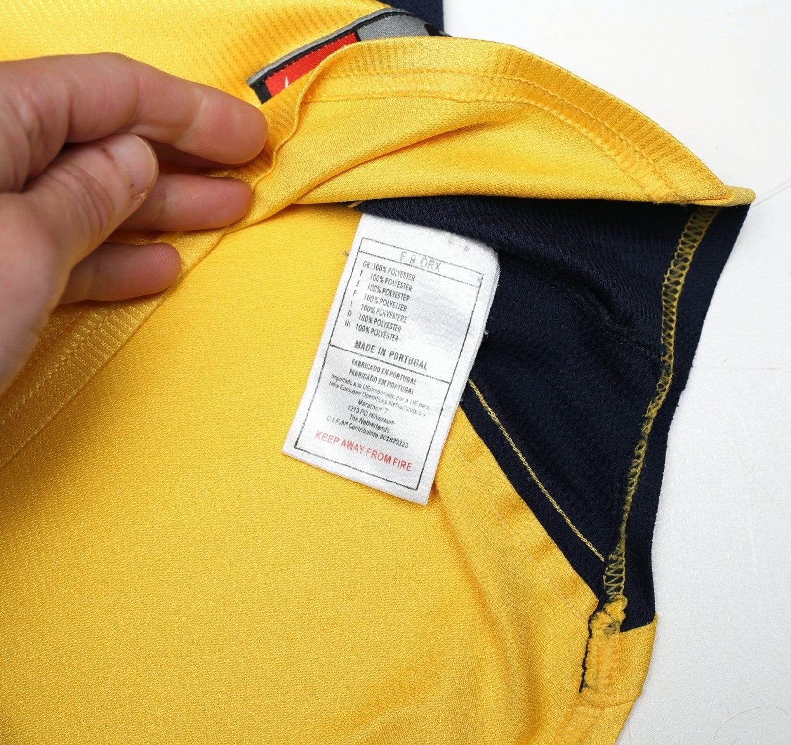 1999/00 HENRY #14 Arsenal Vintage Nike SEGA Away Football Shirt (S)