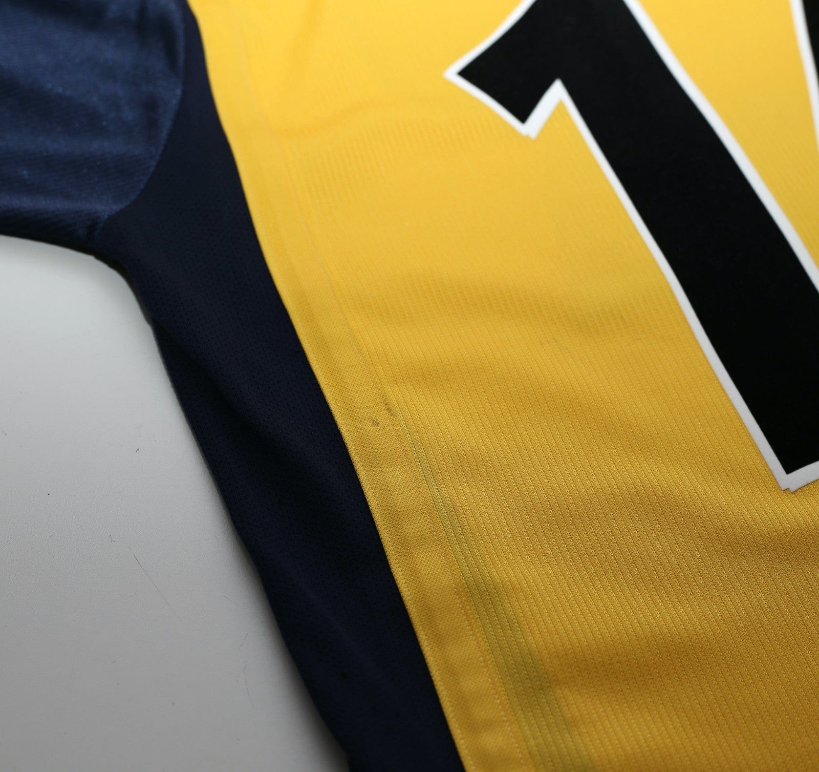 1999/00 HENRY #14 Arsenal Vintage Nike SEGA Away Football Shirt (S)