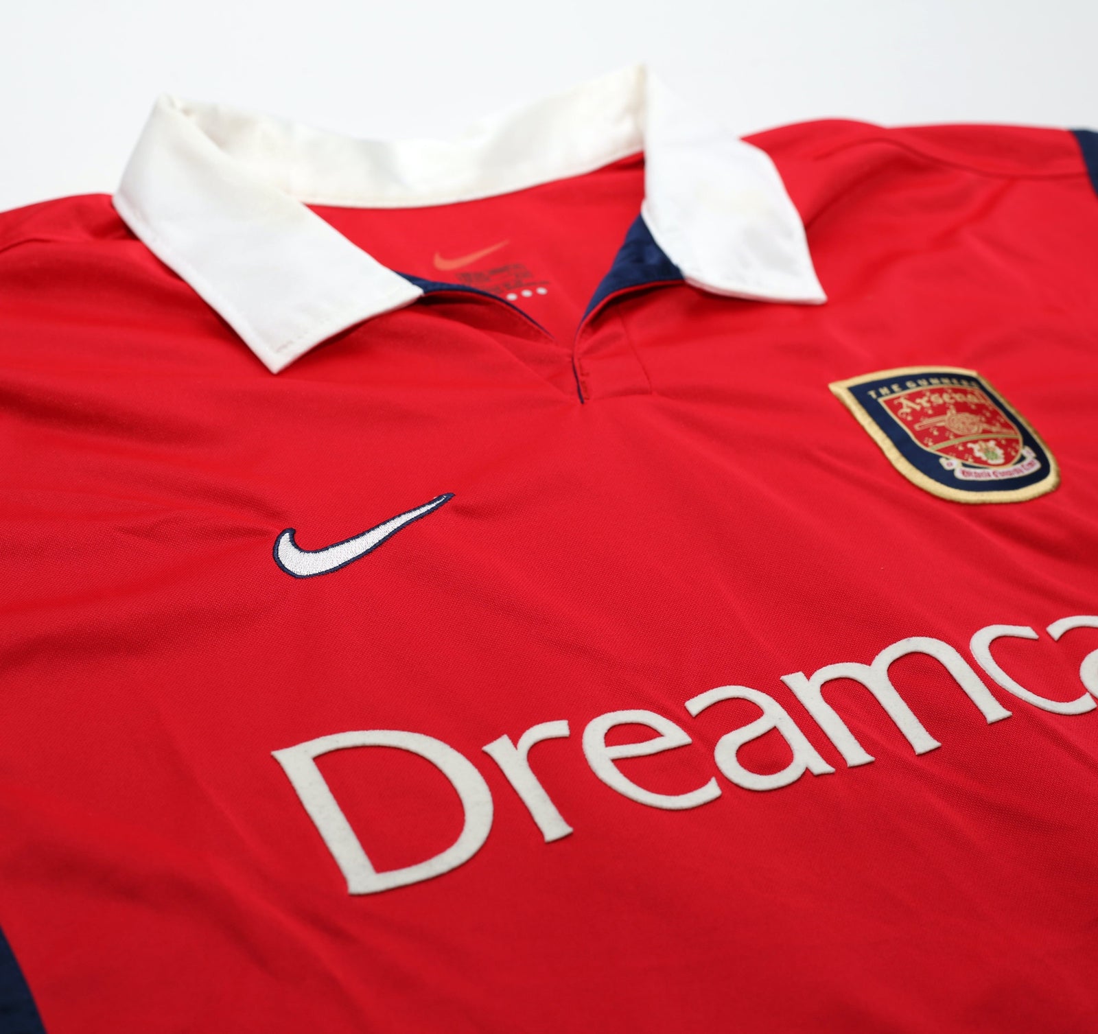 1999/00 HENRY #14 Arsenal Vintage Nike SEGA Home Football Shirt (XXL)