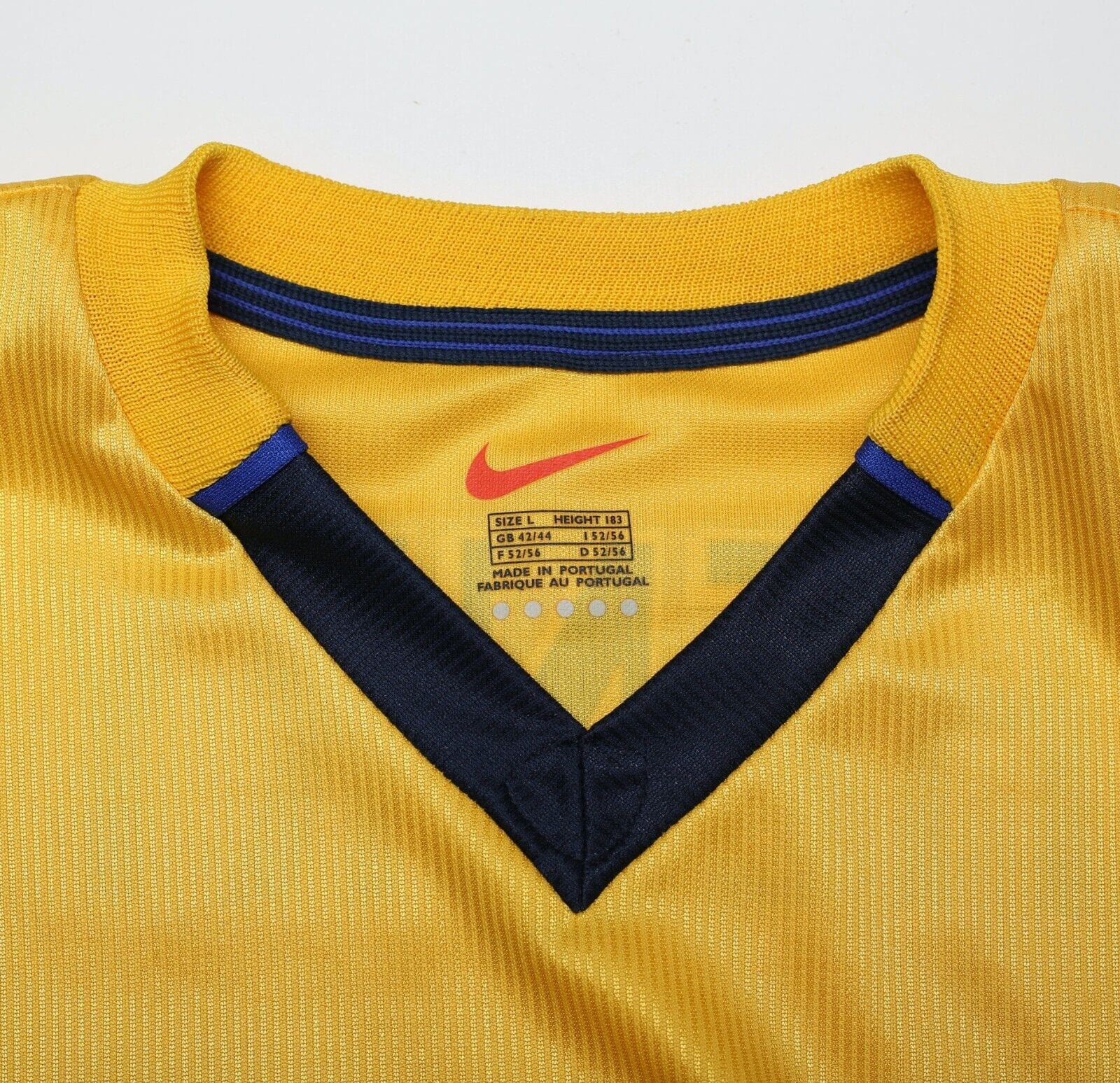 1999/00 HENRY #14 Arsenal Vintage Nike UEFA Cup Away Football Shirt Jersey (L)