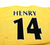 1999/00 HENRY #14 Arsenal Vintage Nike UEFA Cup Away Football Shirt (XL) SEGA
