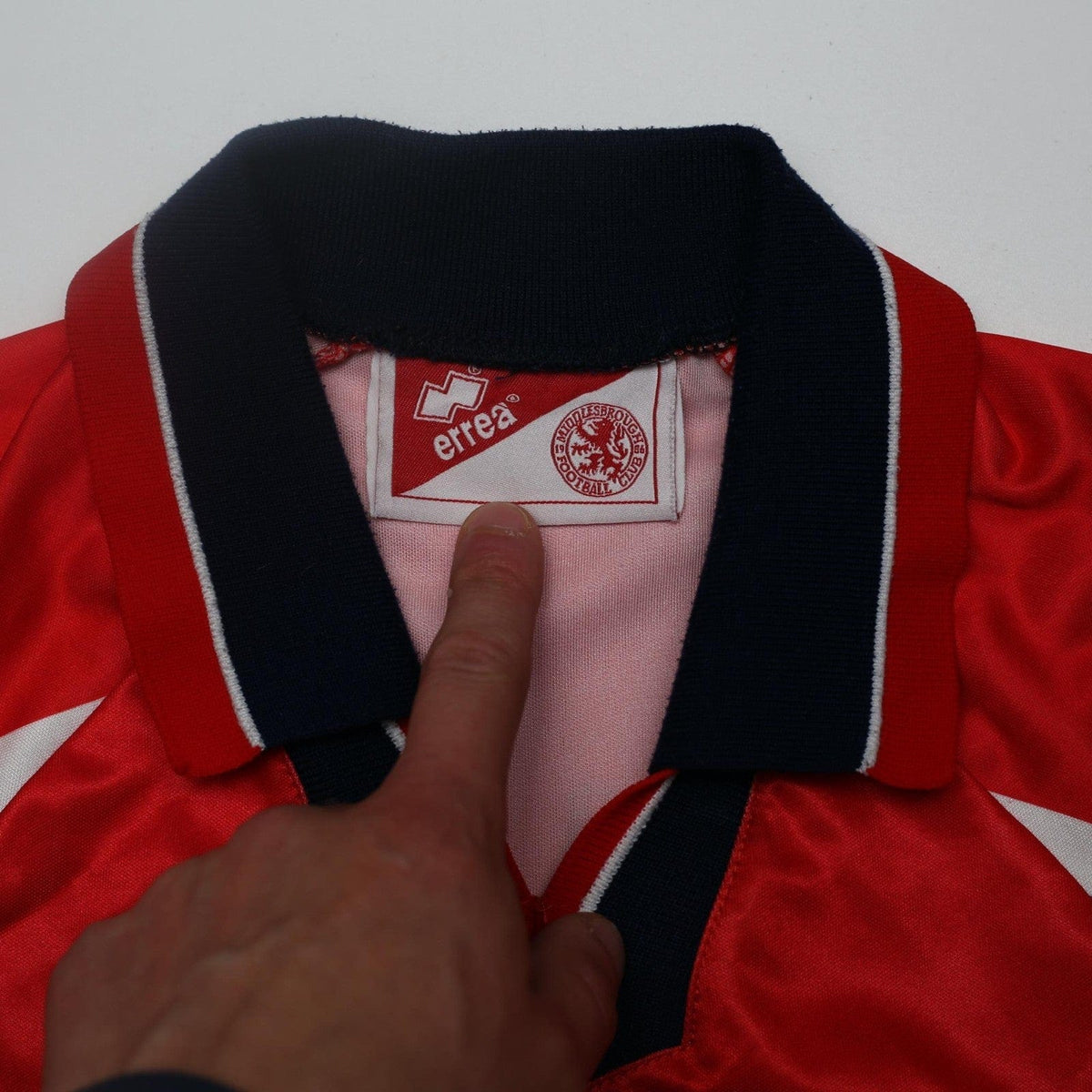 1999/00 Juninho #23 Middlesbrough Vintage Errea Home Football Shirt (M)