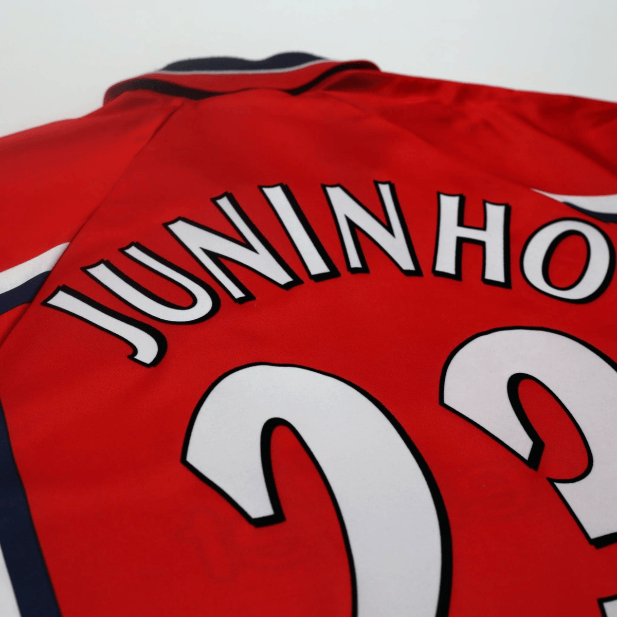 1999/00 Juninho #23 Middlesbrough Vintage Errea Home Football Shirt (M)