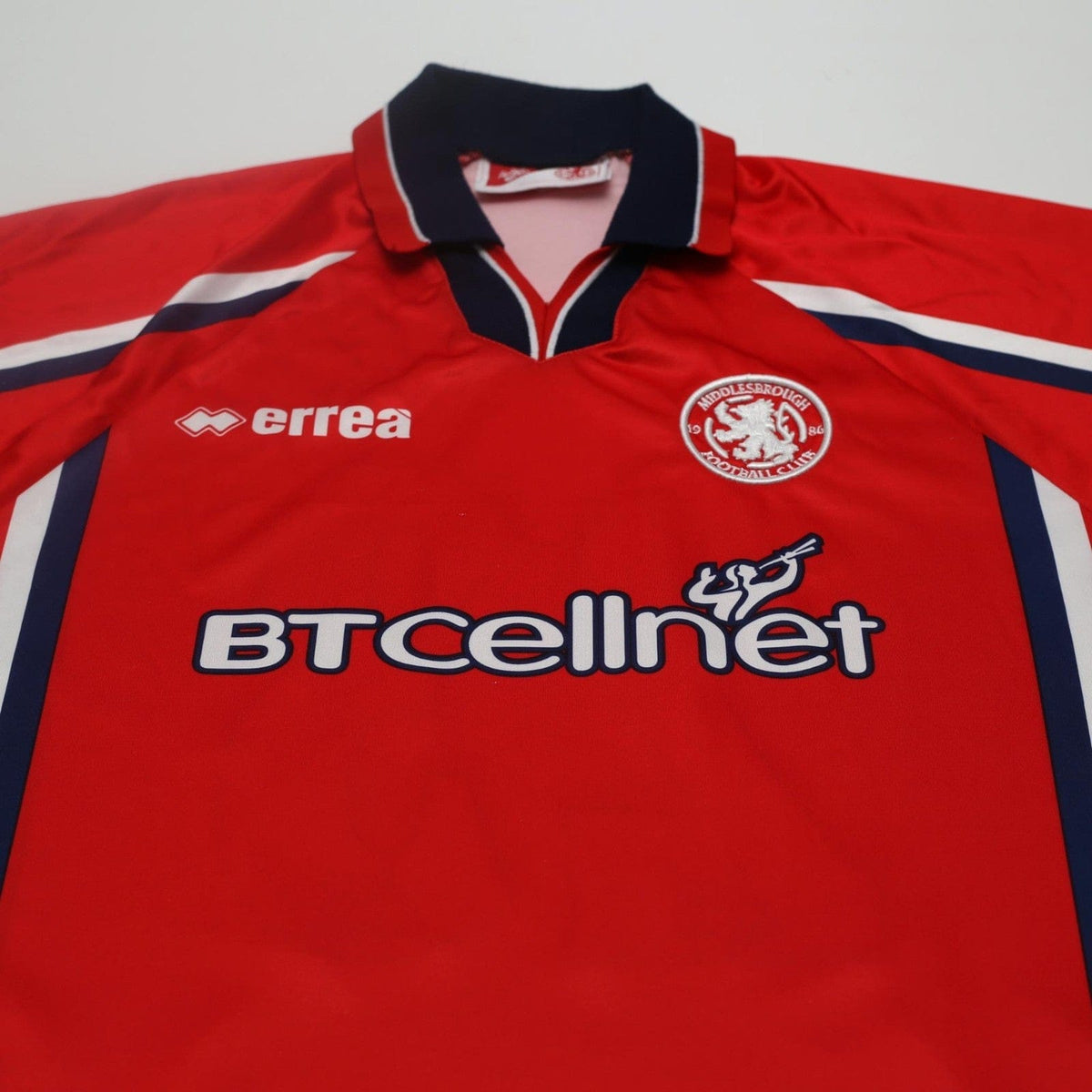 1999/00 Juninho #23 Middlesbrough Vintage Errea Home Football Shirt (M)