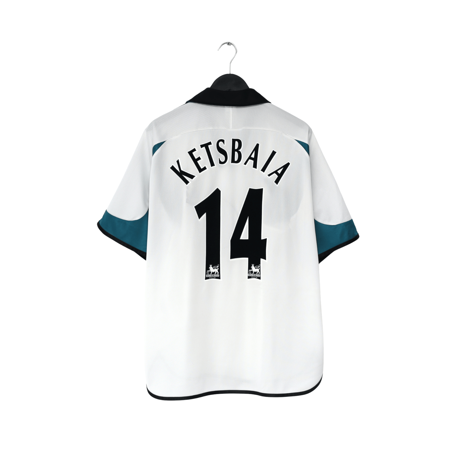 1999/00 Ketsbaia #14 Newcastle United Vintage adidas Away Football Shirt (XL)