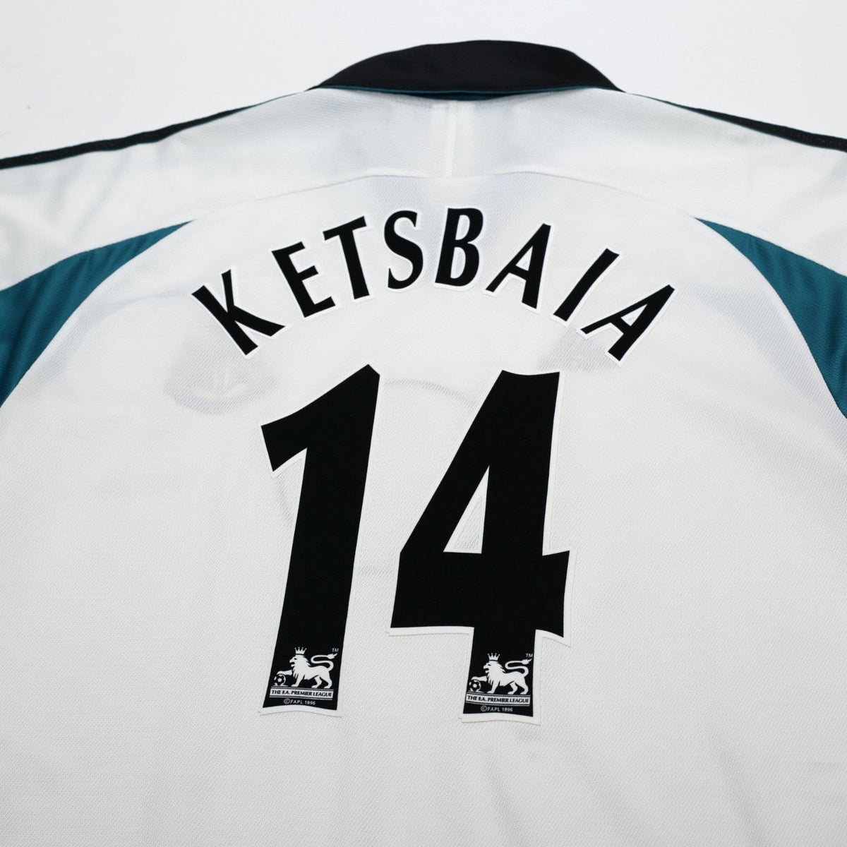 1999/00 Ketsbaia #14 Newcastle United Vintage adidas Away Football Shirt (XL)