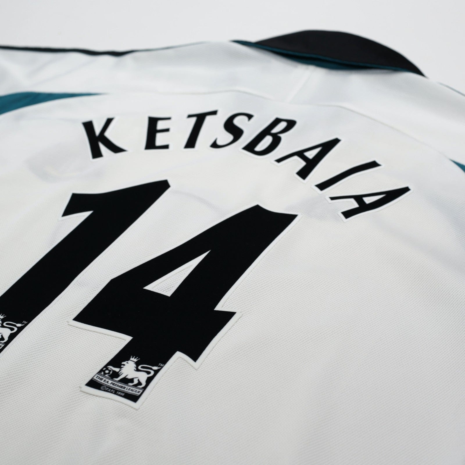 1999/00 Ketsbaia #14 Newcastle United Vintage adidas Away Football Shirt (XL)