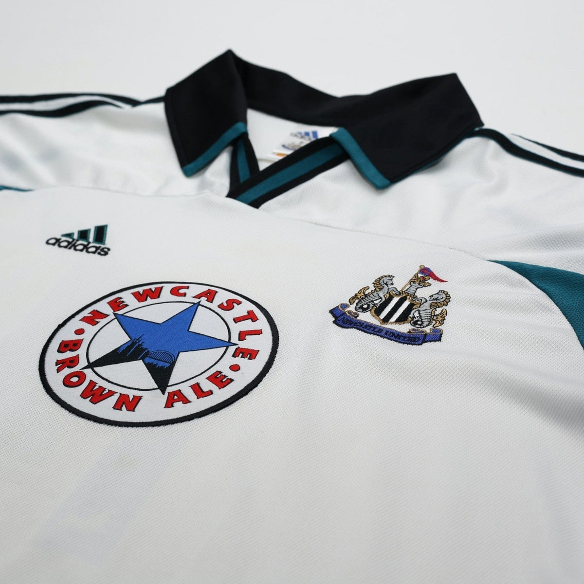 1999/00 Ketsbaia #14 Newcastle United Vintage adidas Away Football Shirt (XL)