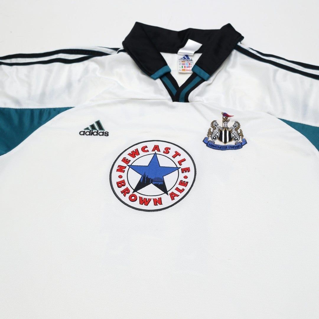 1999/00 Ketsbaia #14 Newcastle United Vintage adidas Away Football Shirt (XL)