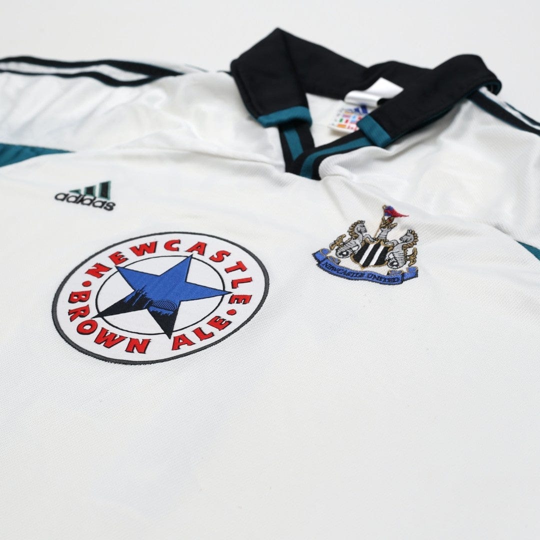 1999/00 Ketsbaia #14 Newcastle United Vintage adidas Away Football Shirt (XL)