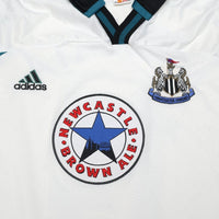 1999/00 Ketsbaia #14 Newcastle United Vintage adidas Away Football Shirt (XL)
