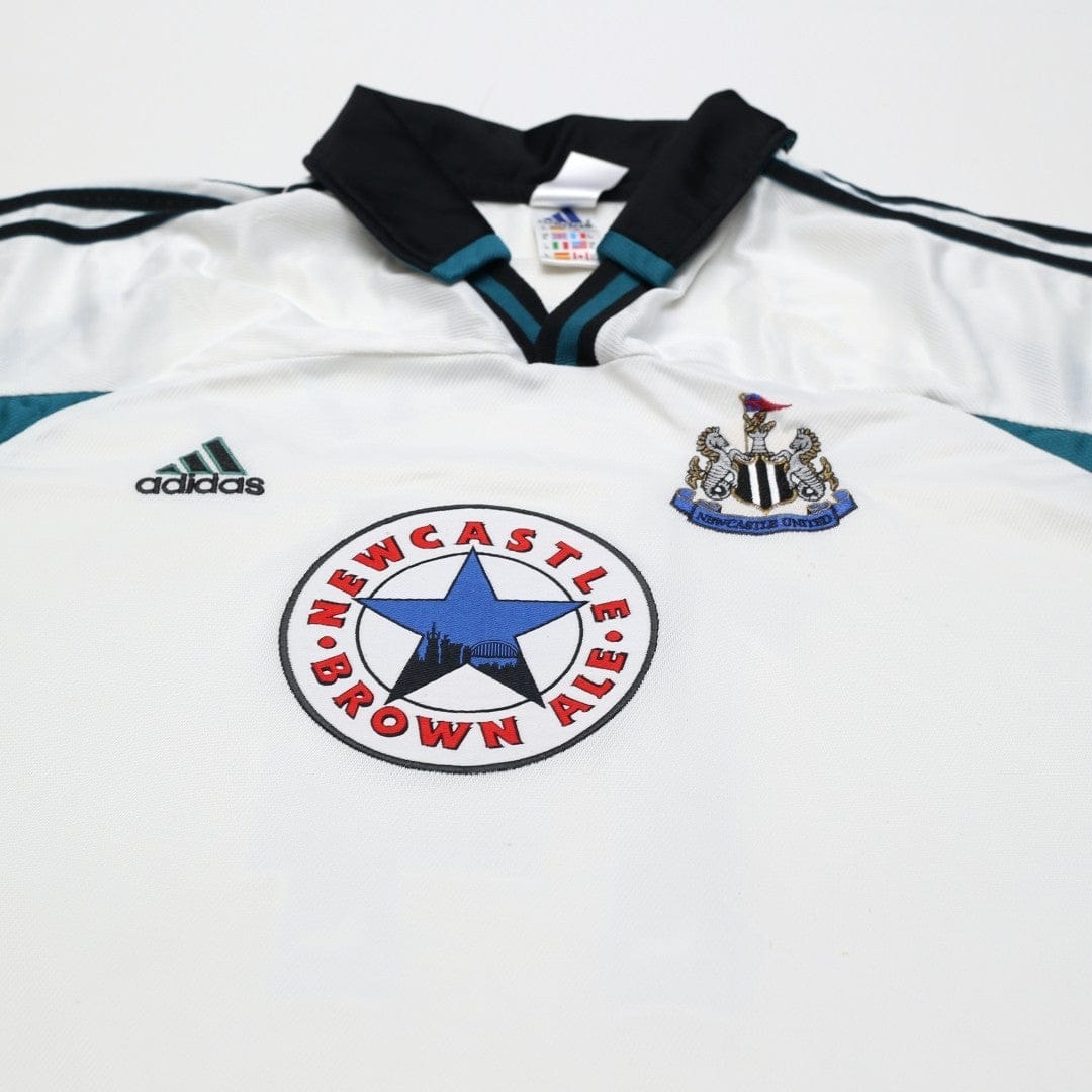 1999/00 Ketsbaia #14 Newcastle United Vintage adidas Away Football Shirt (XL)