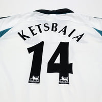 1999/00 Ketsbaia #14 Newcastle United Vintage adidas Away Football Shirt (XL)