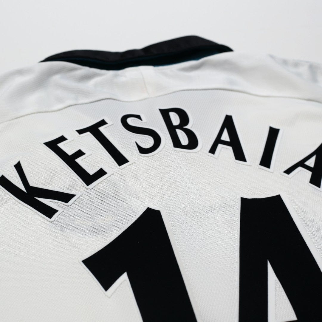 1999/00 Ketsbaia #14 Newcastle United Vintage adidas Away Football Shirt (XL)