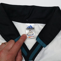 1999/00 Ketsbaia #14 Newcastle United Vintage adidas Away Football Shirt (XL)