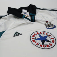 1999/00 Ketsbaia #14 Newcastle United Vintage adidas Away Football Shirt (XL)
