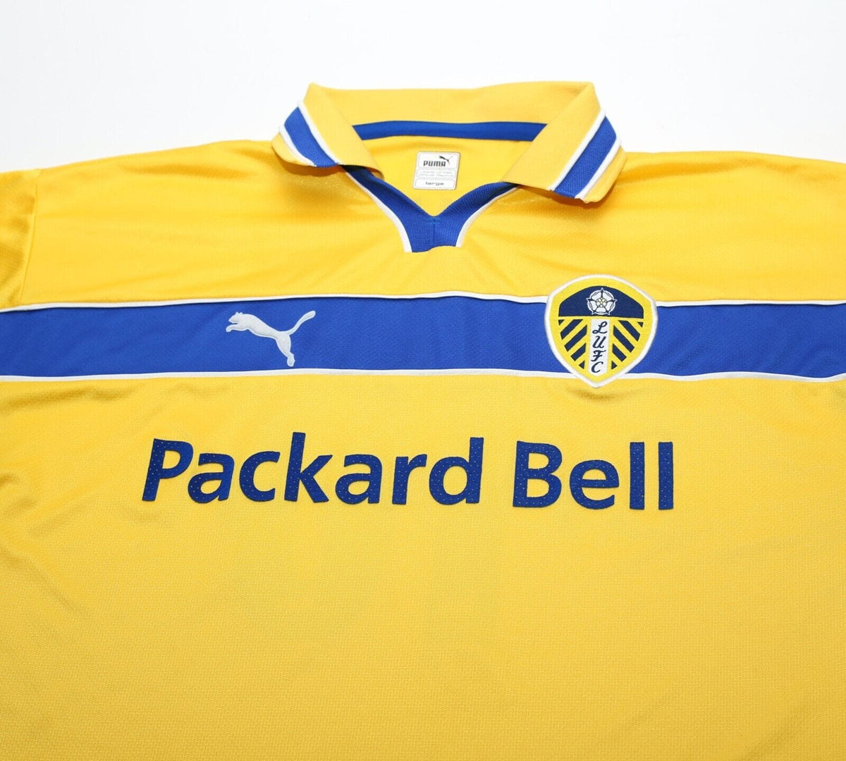 1999/00 KEWELL #10 Leeds United Vintage PUMA Third Football Shirt (L)