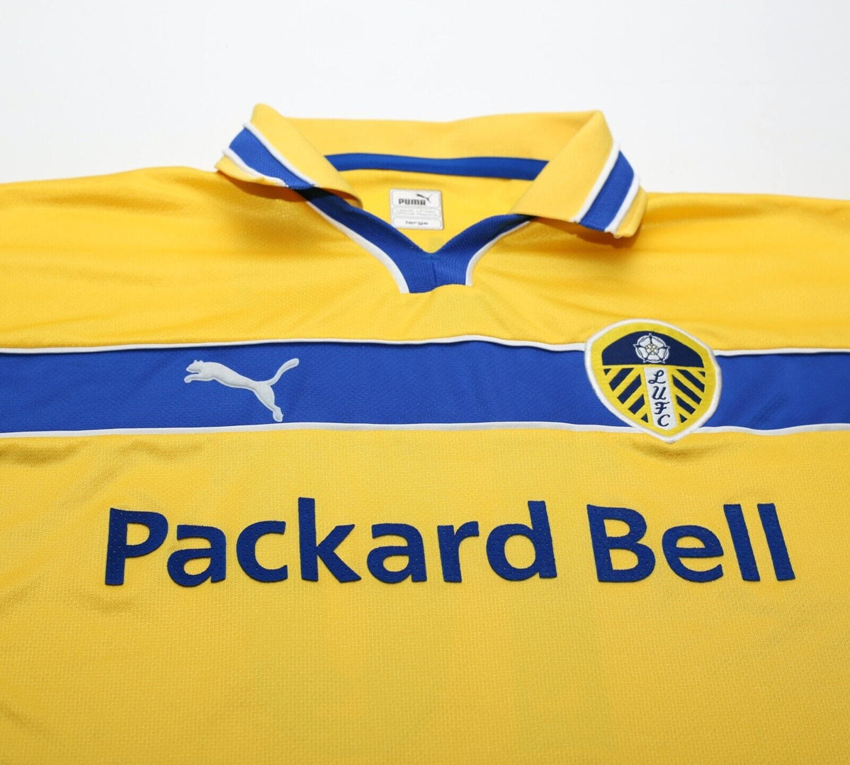 1999/00 KEWELL #10 Leeds United Vintage PUMA Third Football Shirt (L)